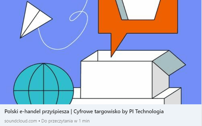 Polski e-handel przyspiesza „Cyfrowe targowisko”