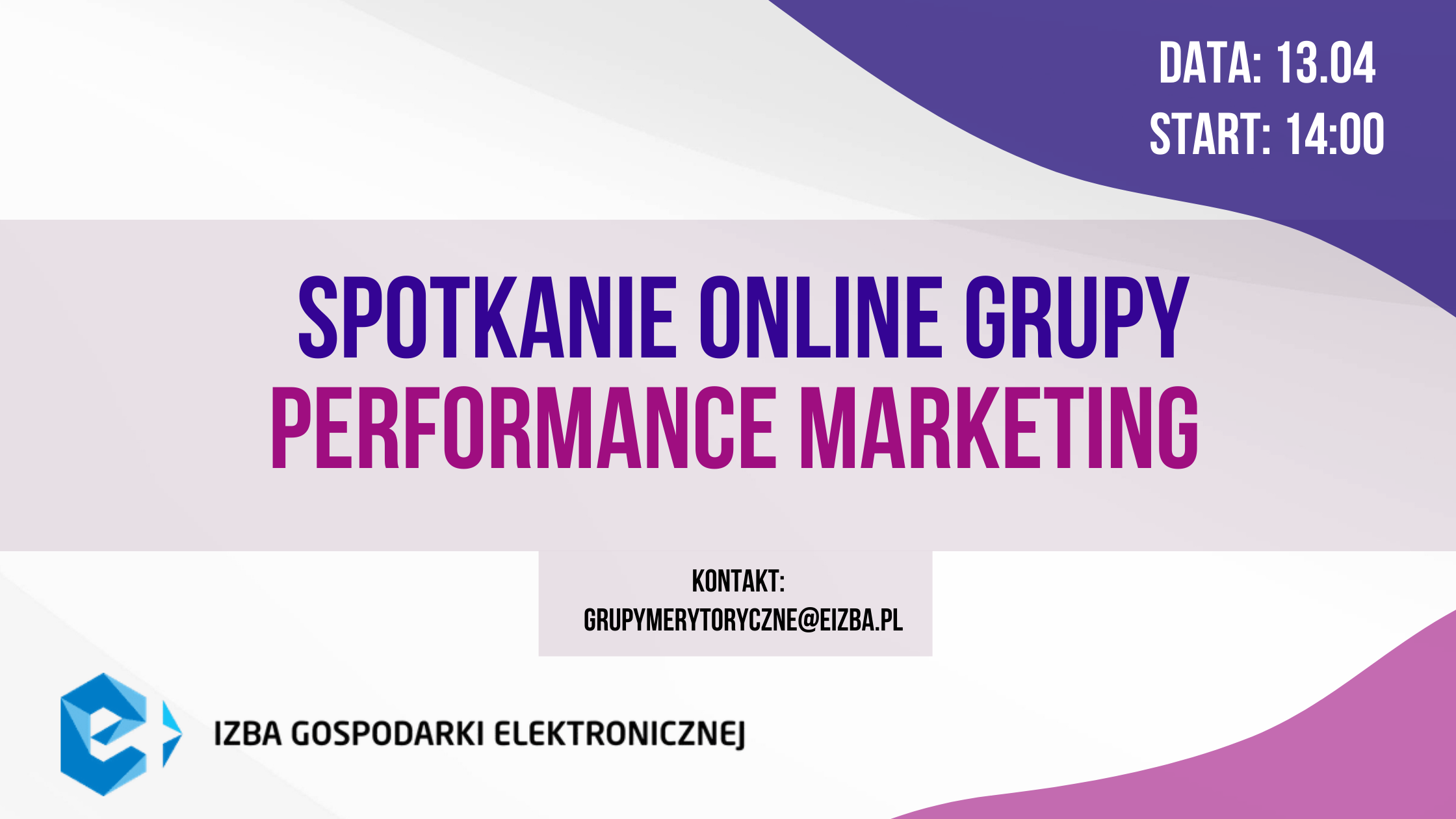 Spotkanie online grupy Performance Marketing