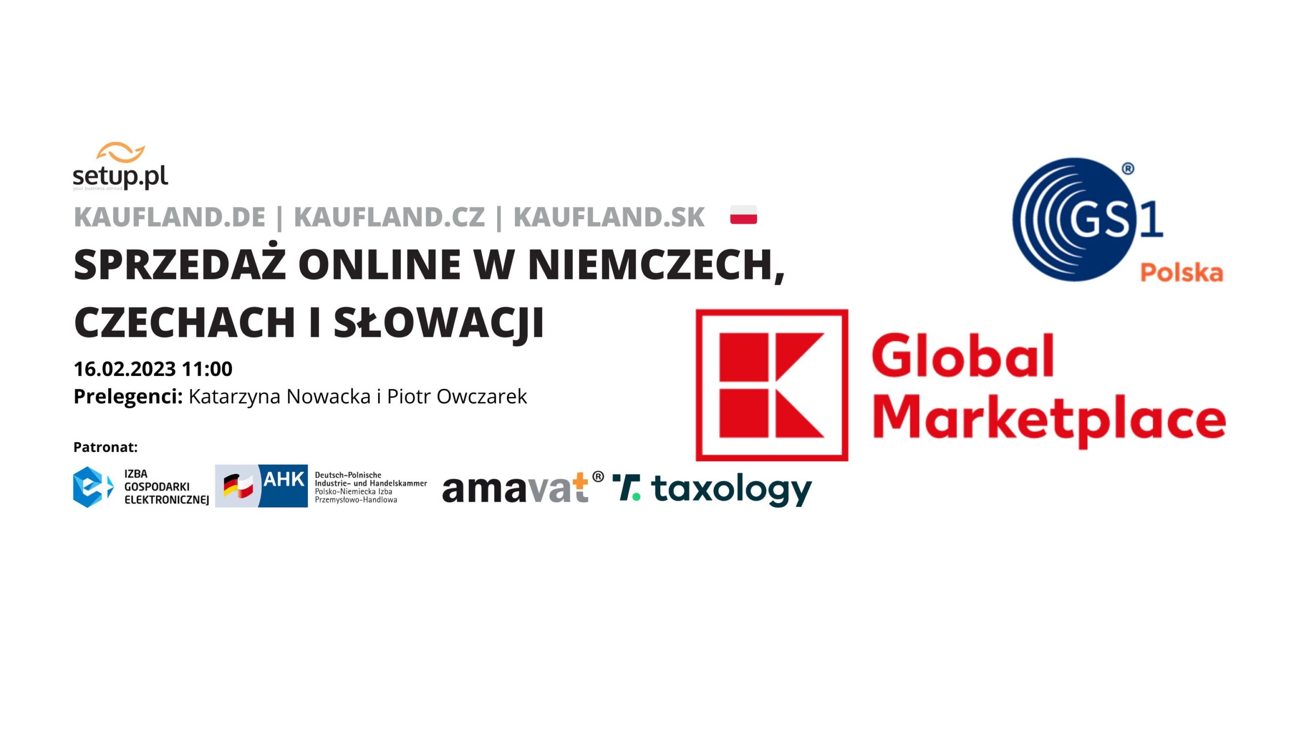 Webinar „Sprzedaż online na Kaufland w DE, CZ i SK”
